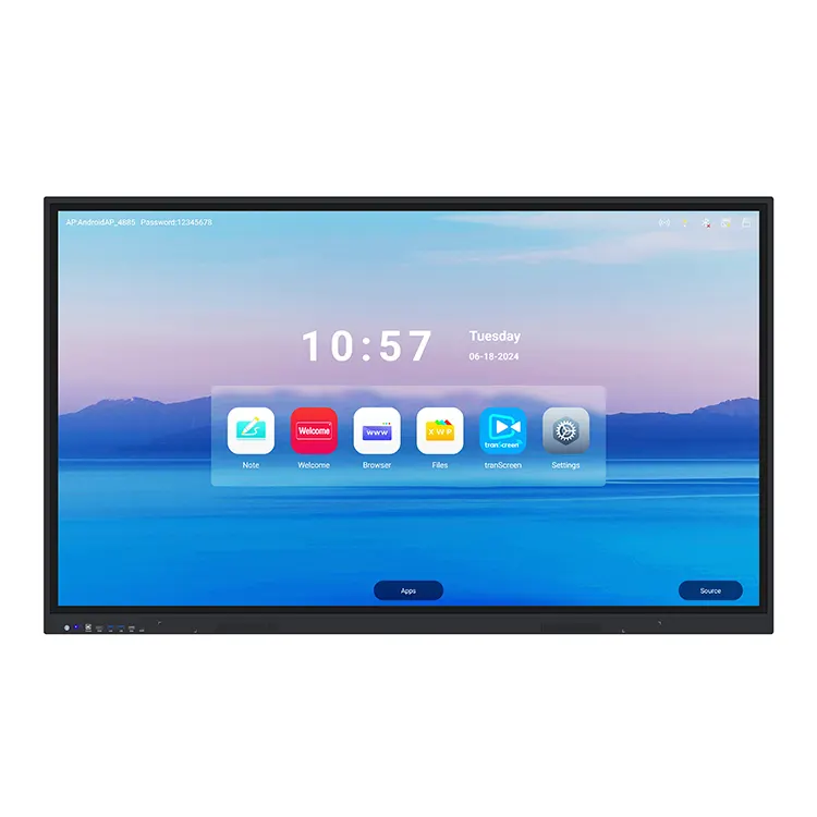 ¿Es la pantalla interactiva del panel plano adecuada para la escritura a mano?