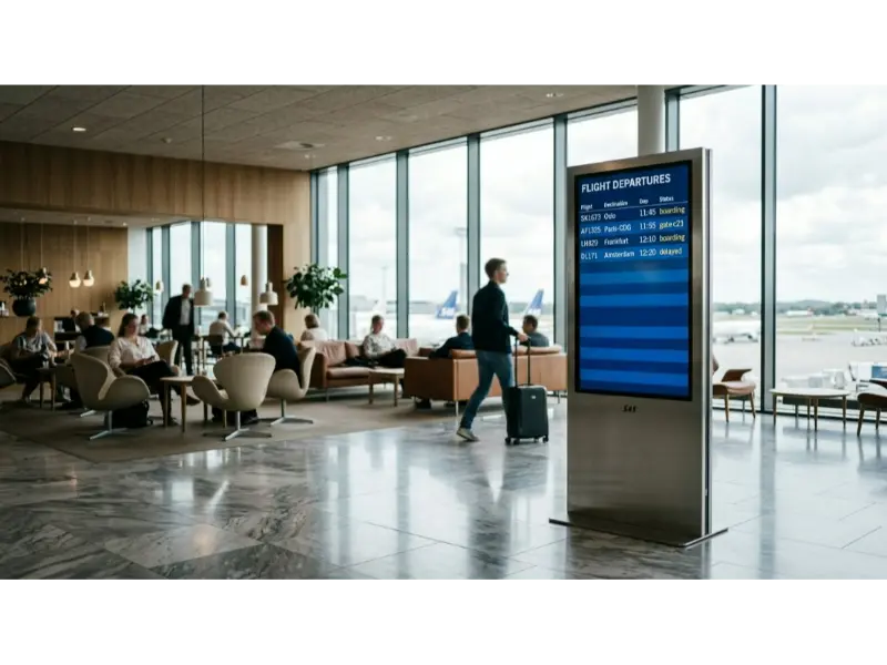 Máquinas publicitarias de suelo para interiores preparadas para el futuro para el mercado europeo